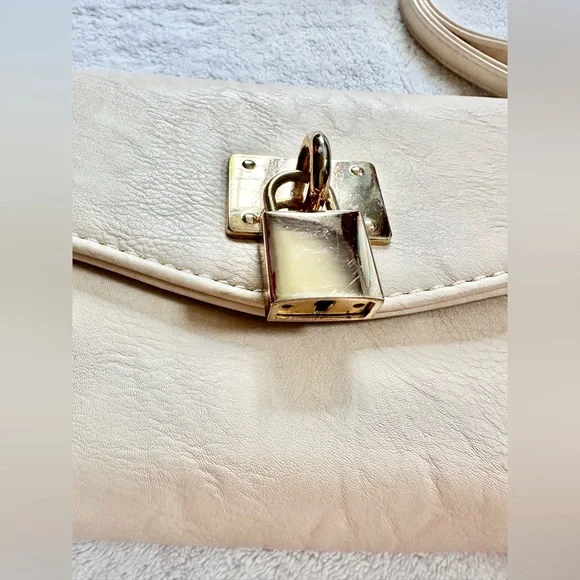 Charming Charlie Cream Crossbody